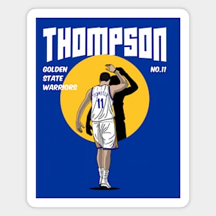 Klay Thompson Comic Style Art Magnet